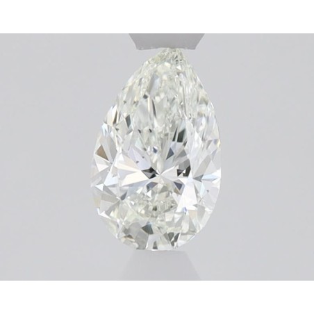 Diament o barwie fantazyjnej szlif gruszkowy, 0.4ct, SI1, Faint Yellow Green, GIA 6502848128