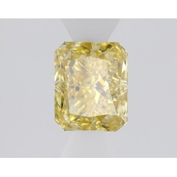 Diament o barwie fantazyjnej radiant, 0.51ct, SI1, Fancy Deep Yellow, GIA 2507842882