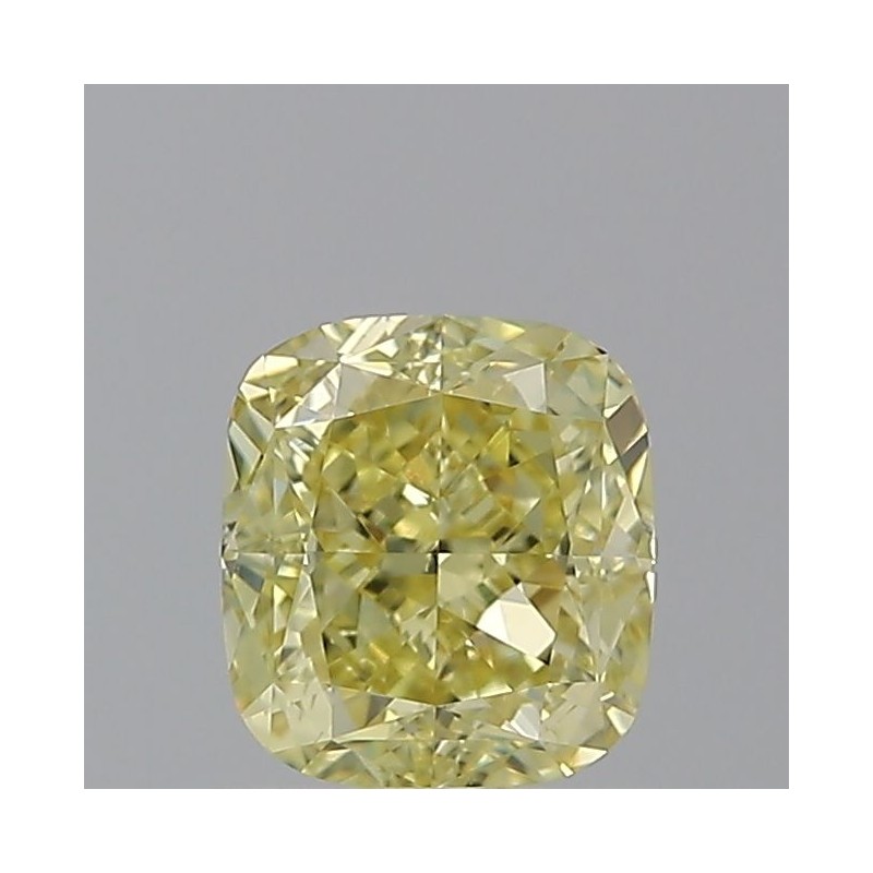Diament o barwie fantazyjnej szlif poduszkowy modyfikowany, 1.02ct, VS1, Fancy Yellow, GIA 2235719833 Diament o barwie fantazyjnej szlif poduszkowy modyfikowany, 1.02ct, VS1, Fancy Yellow, GIA 2235719833