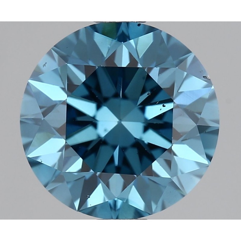 Diament o barwie fantazyjnej szlif okrągły, 1.66ct, VS2, Fancy Deep Blue, IGI 719541398 Diament o barwie fantazyjnej szlif okrągły, 1.66ct, VS2, Fancy Deep Blue, IGI 719541398