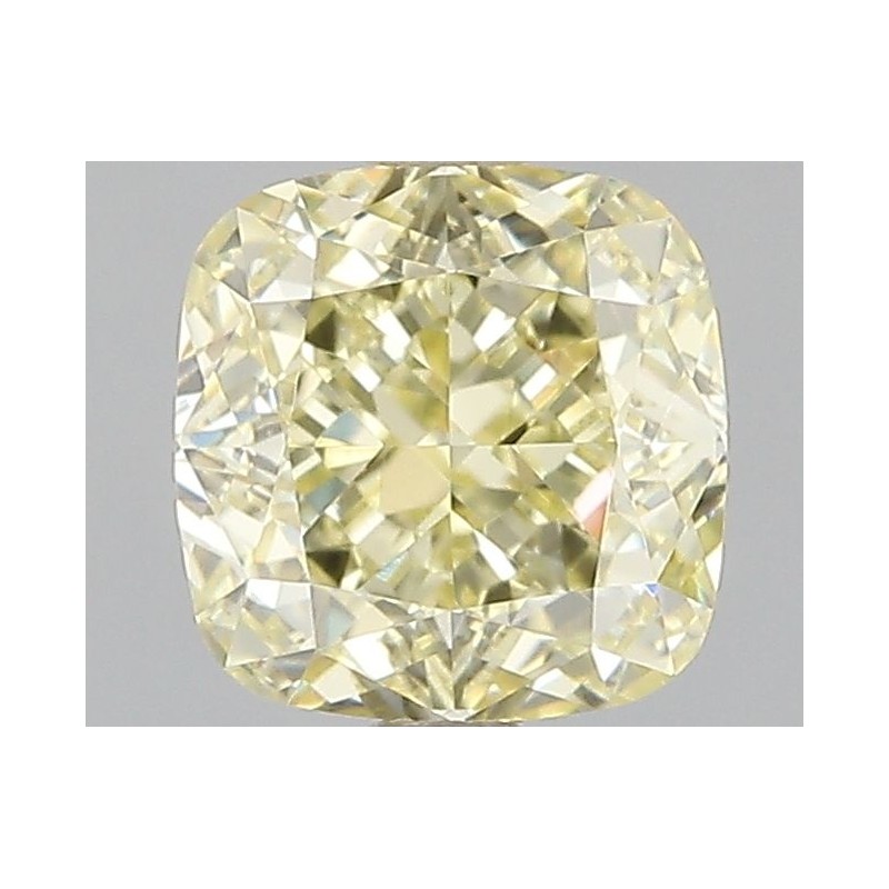 Diament o barwie fantazyjnej szlif poduszkowy brylantowy, 1.01ct, VVS1, Fancy  Yellow, GIA 2231068906