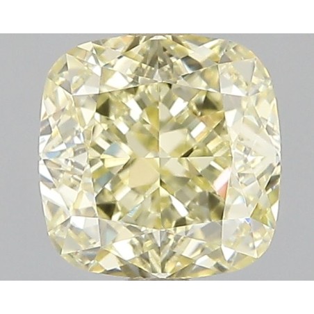 Diament o barwie fantazyjnej szlif poduszkowy brylantowy, 1.01ct, VVS1, Fancy  Yellow, GIA 2231068906