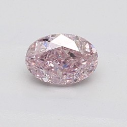 Diament o barwie fantazyjnej szlif owalny, 0.5ct, SI1, Fancy Purple Pink, GIA 2217235823