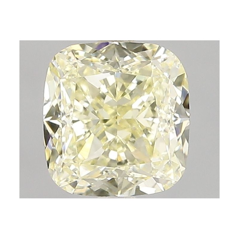 Diament o barwie fantazyjnej szlif poduszkowy brylantowy, 1.71ct, VS1, Fancy Light Yellow, GIA 2235072335 Diament o barwie fantazyjnej szlif poduszkowy brylantowy, 1.71ct, VS1, Fancy Light Yellow, GIA 2235072335