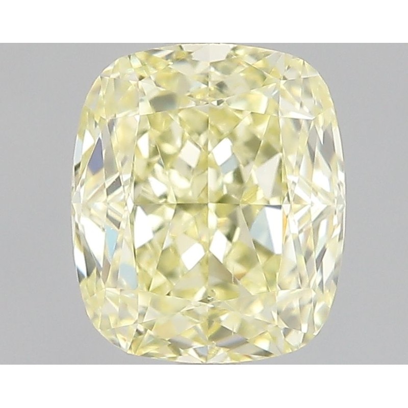 Diament o barwie fantazyjnej szlif poduszkowy modyfikowany, 1.02ct, VS2, Fancy Yellow, GIA 2235210632 Diament o barwie fantazyjnej szlif poduszkowy modyfikowany, 1.02ct, VS2, Fancy Yellow, GIA 2235210632