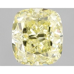 Diament o barwie fantazyjnej szlif poduszkowy brylantowy, 1.11ct, SI1, Fancy Intense  Yellow, GIA 2239068910