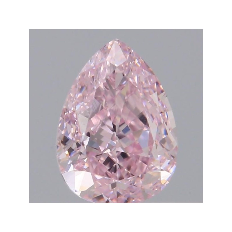 Diament o barwie fantazyjnej szlif gruszkowy, 0.31ct, VS2, Fancy Light Purplish Pink, GIA 5222382001 Diament o barwie fantazyjnej szlif gruszkowy, 0.31ct, VS2, Fancy Light Purplish Pink, GIA 5222382001