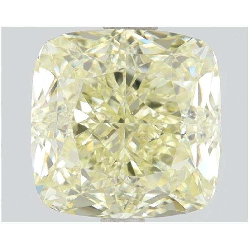 Diament o barwie fantazyjnej szlif poduszkowy brylantowy, 1ct, VS2, Fancy Yellow, GIA 6495064319 Diament o barwie fantazyjnej szlif poduszkowy brylantowy, 1ct, VS2, Fancy Yellow, GIA 6495064319