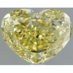 Diament o barwie fantazyjnej serce, 1.72ct, VS1, Fancy Brownish Greenish Yellow, GIA 2466716203