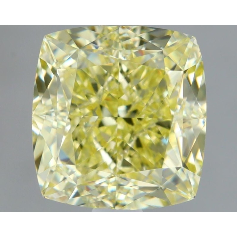 Diament o barwie fantazyjnej szlif poduszkowy brylantowy, 1.52ct, VS1, Fancy Light Yellow, GIA 6482197366 Diament o barwie fantazyjnej szlif poduszkowy brylantowy, 1.52ct, VS1, Fancy Light Yellow, GIA 6482197366