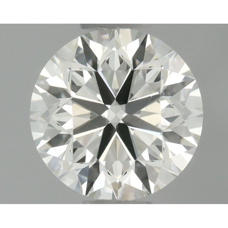 Diament o barwie fantazyjnej szlif okrągły, 0.5ct, VS2, Faint Yellow Yellow Green, GIA 3465571836