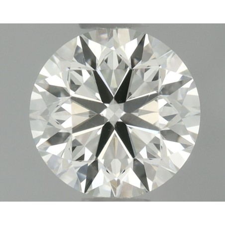 Diament o barwie fantazyjnej szlif okrągły, 0.5ct, VS2, Faint Yellow Yellow Green, GIA 3465571836