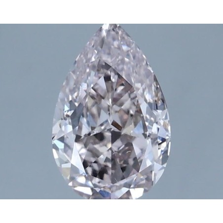 Diament o barwie fantazyjnej szlif gruszkowy, 1.01ct, VS2, Fancy Brownish Pink, GIA 6214965609