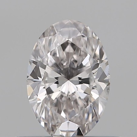 Diament o barwie fantazyjnej szlif owalny, 0.5ct, SI1, Faint Pink, GIA 2424360593