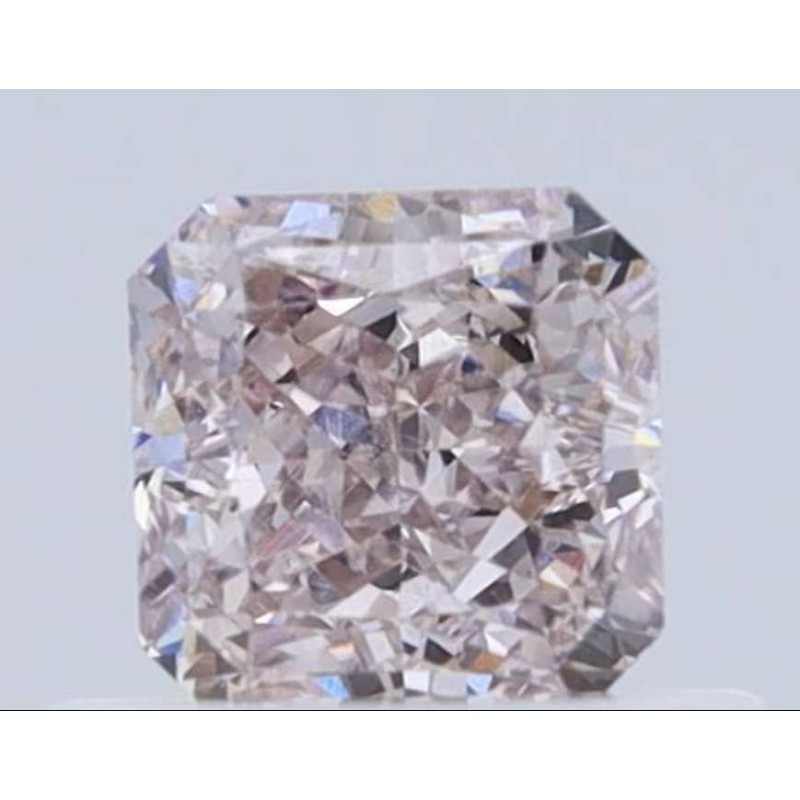 Diament o barwie fantazyjnej szlif schodkowy, 0.51ct, VS1, Fancy Light Brown Pink, GIA 2225759671