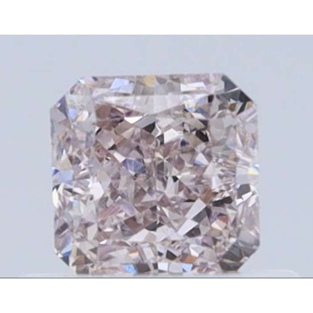 Diament o barwie fantazyjnej szlif schodkowy, 0.51ct, VS1, Fancy Light Brown Pink, GIA 2225759671