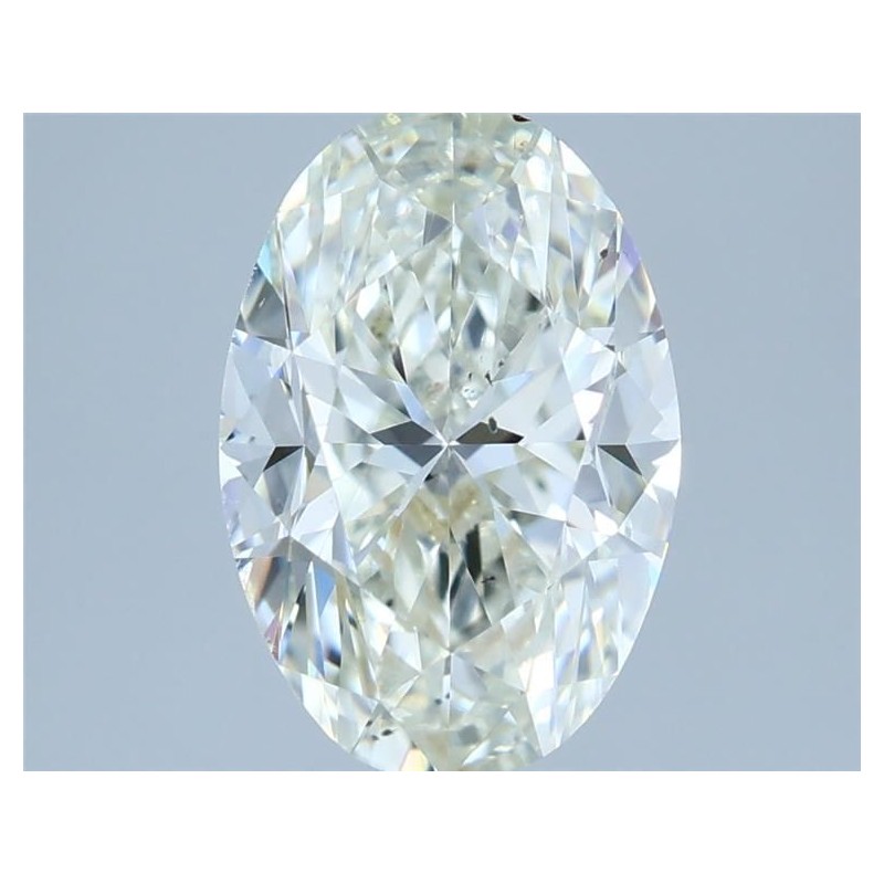 Diament o barwie fantazyjnej szlif owalny, 1.5ct, SI1, Fancy Light Yellow Green, GIA 1457742360