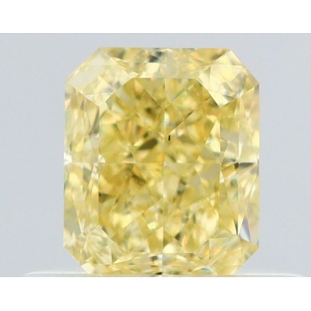 Diament o barwie fantazyjnej radiant, 0.5ct, VS2, Fancy Yellow, GIA 2527004207