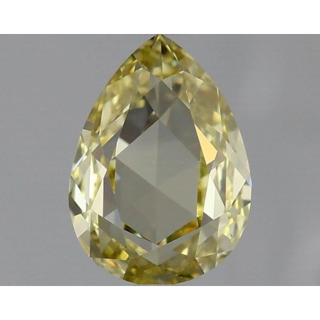 Diament o barwie fantazyjnej szlif gruszkowy, 0.7ct, VVS2, Fancy Brownish Greenish Yellow, GIA 5176231112