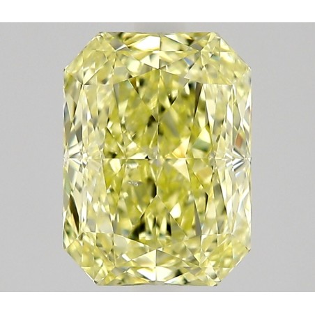 Diament o barwie fantazyjnej radiant, 1.01ct, SI1, Fancy Yellow, GIA 2527330290