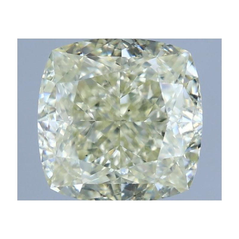 Diament o barwie fantazyjnej szlif poduszkowy brylantowy, 1.7ct, VS2, Fancy Light Greenish Yellow, GIA 7506629745 Diament o barwie fantazyjnej szlif poduszkowy brylantowy, 1.7ct, VS2, Fancy Light Greenish Yellow, GIA 7506629745