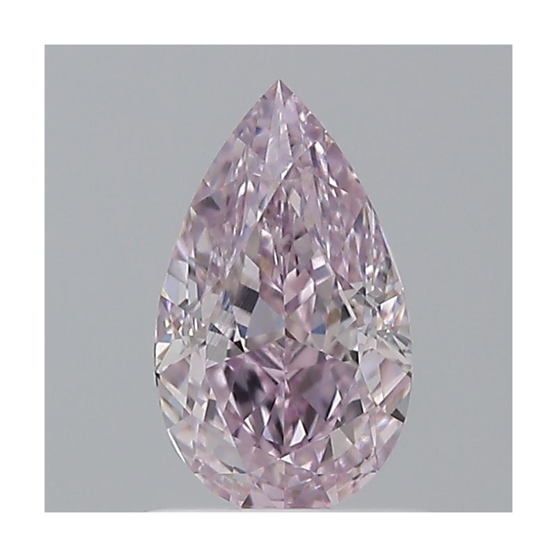 Diament o barwie fantazyjnej szlif gruszkowy, 0.8ct, VVS2, Fancy Grayish Pink Purple, GIA 5231527558