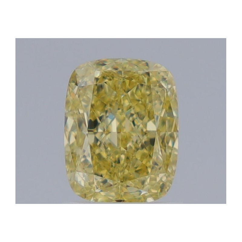 Diament o barwie fantazyjnej szlif poduszkowy brylantowy, 1.51ct, VS1, Fancy  Yellow, GIA 6471413203
