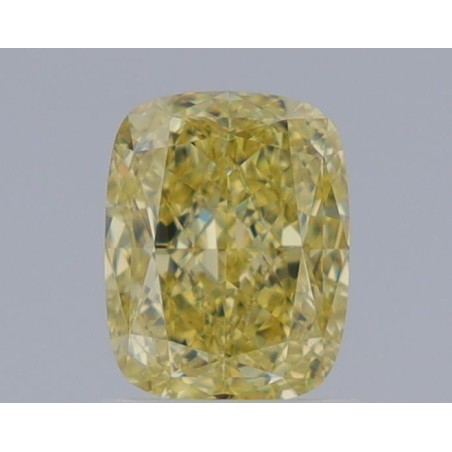 Diament o barwie fantazyjnej szlif poduszkowy brylantowy, 1.51ct, VS1, Fancy  Yellow, GIA 6471413203