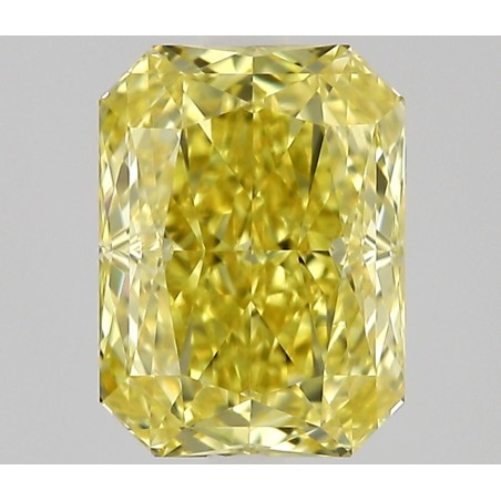 Diament o barwie fantazyjnej radiant, 0.73ct, VVS1, Fancy Intense Yellow, GIA 6522879669