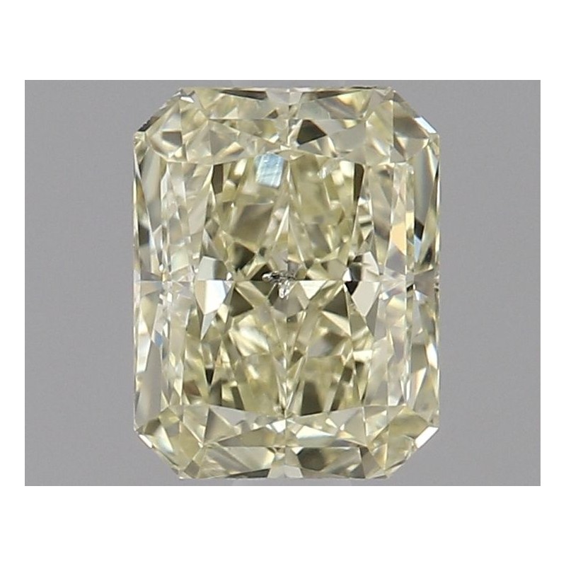 Diament o barwie fantazyjnej radiant, 1.01ct, SI2, Fancy Light Yellow, GIA 1393581653