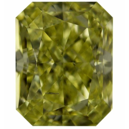 Diament o barwie fantazyjnej radiant, 1ct, SI1, Fancy Intense Yellow, GIA 5393062453