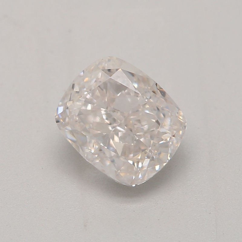 Diament o barwie fantazyjnej szlif poduszkowy brylantowy, 1ct, VS1, Faint  Pink, GIA 6224959208