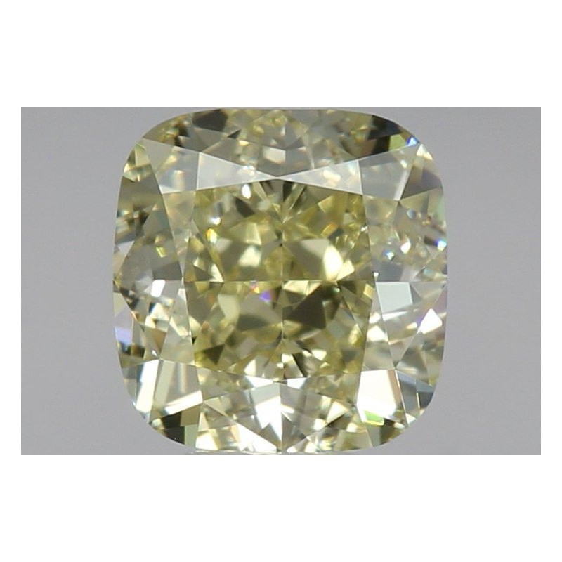 Diament o barwie fantazyjnej szlif poduszkowy brylantowy, 1.21ct, VVS1, Fancy Yellow, GIA 1203535160