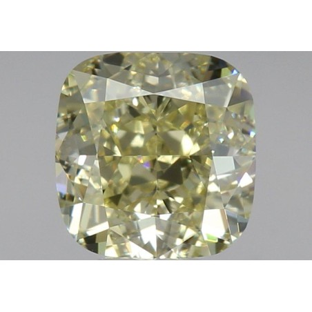 Diament o barwie fantazyjnej szlif poduszkowy brylantowy, 1.21ct, VVS1, Fancy Yellow, GIA 1203535160