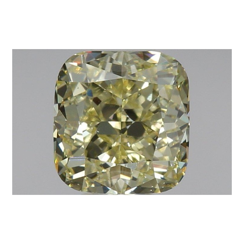 Diament o barwie fantazyjnej szlif poduszkowy brylantowy, 1.11ct, VS2, Fancy  Yellow, GIA 5166228295