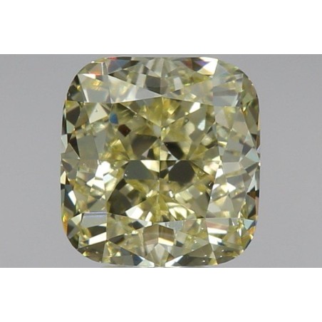 Diament o barwie fantazyjnej szlif poduszkowy brylantowy, 1.11ct, VS2, Fancy  Yellow, GIA 5166228295