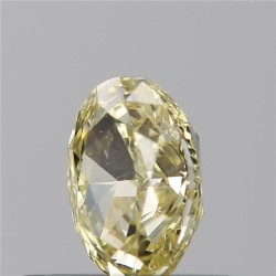 Diament o barwie fantazyjnej szlif owalny, 0.45ct, VS2, Fancy Yellow, GIA 2458195915