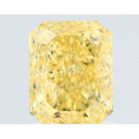 Diament o barwie fantazyjnej radiant, 1.37ct, VS1, Fancy Intense Yellow, GIA 7526851835