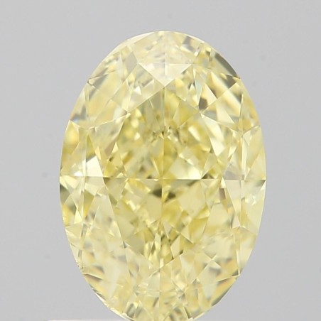 Diament o barwie fantazyjnej szlif owalny, 1.2ct, SI1, Fancy Intense  Yellow, GIA 6485050283