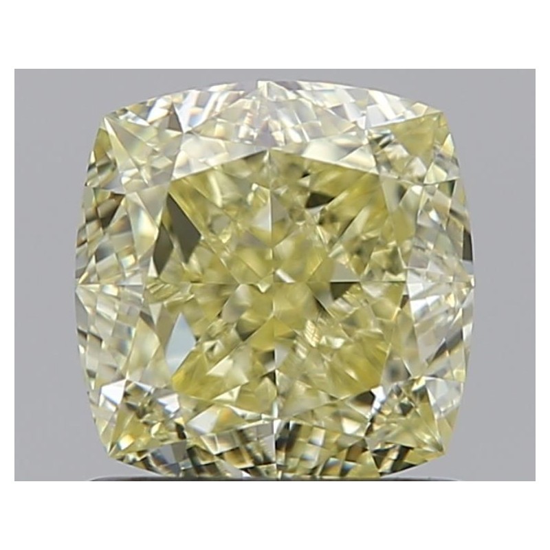 Diament o barwie fantazyjnej szlif poduszkowy brylantowy, 1.2ct, VVS2, Fancy Yellow, GIA 5476760230 Diament o barwie fantazyjnej szlif poduszkowy brylantowy, 1.2ct, VVS2, Fancy Yellow, GIA 5476760230