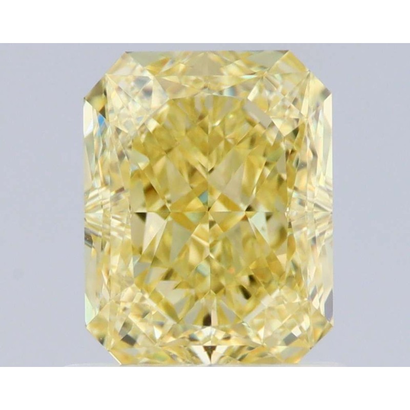 Diament o barwie fantazyjnej radiant, 1.02ct, VVS2, Fancy Yellow, GIA 5232494741 Diament o barwie fantazyjnej radiant, 1.02ct, VVS2, Fancy Yellow, GIA 5232494741