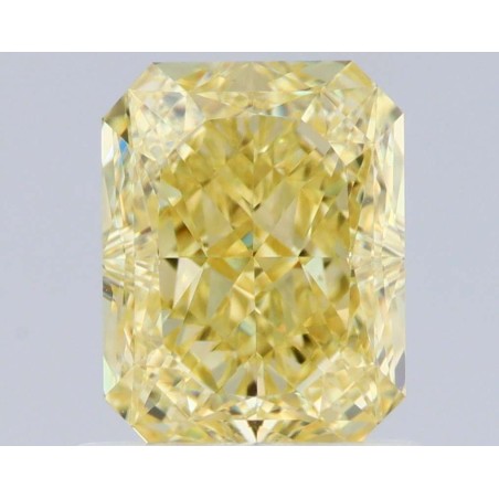 Diament o barwie fantazyjnej radiant, 1.02ct, VVS2, Fancy Yellow, GIA 5232494741