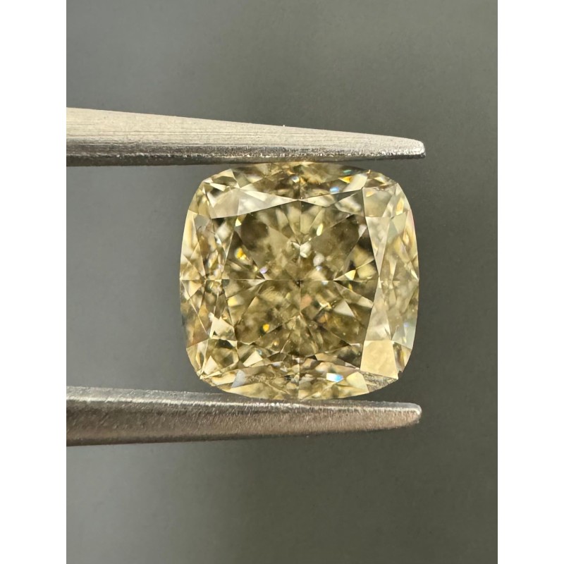 Diament o barwie fantazyjnej szlif poduszkowy brylantowy, 1.07ct, VVS2, Fancy Brown Greenish Yellow, GIA 5234251564 Diament o barwie fantazyjnej szlif poduszkowy brylantowy, 1.07ct, VVS2, Fancy Brown Greenish Yellow, GIA 5234251564