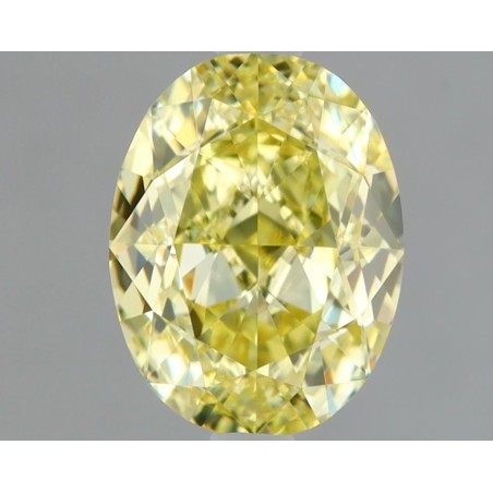 Diament o barwie fantazyjnej szlif owalny, 1.09ct, VVS1, Fancy  Yellow, GIA 6451684428