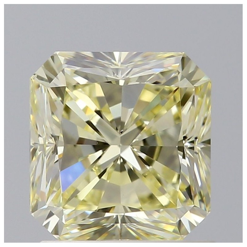 Diament o barwie fantazyjnej radiant, 1.14ct, VS2, Fancy Light Yellow, GIA 3395451978