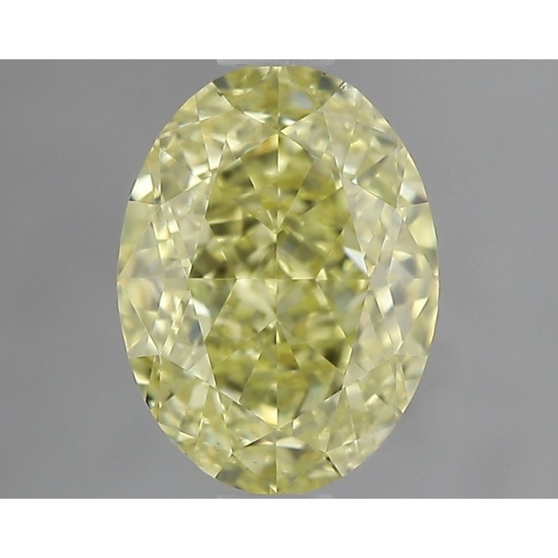 Diament o barwie fantazyjnej szlif owalny, 1.2ct, VS2, Fancy Intense Yellow, GIA 6481542331