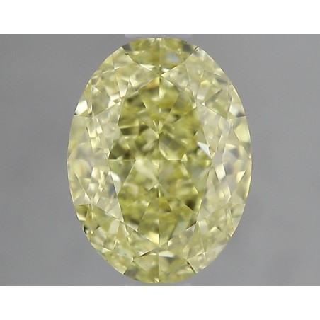Diament o barwie fantazyjnej szlif owalny, 1.2ct, VS2, Fancy Intense Yellow, GIA 6481542331
