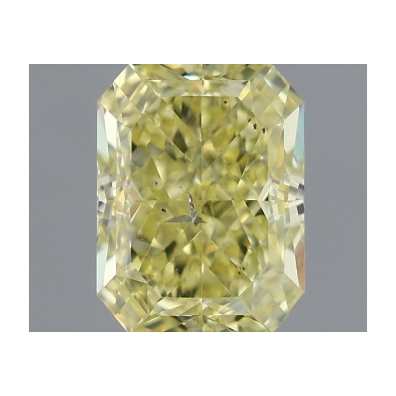 Diament o barwie fantazyjnej radiant, 1ct, SI2, Fancy Intense Yellow, GIA 7492927098