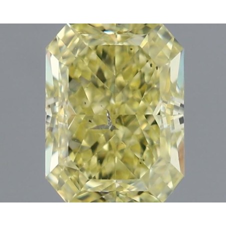 Diament o barwie fantazyjnej radiant, 1ct, SI2, Fancy Intense Yellow, GIA 7492927098