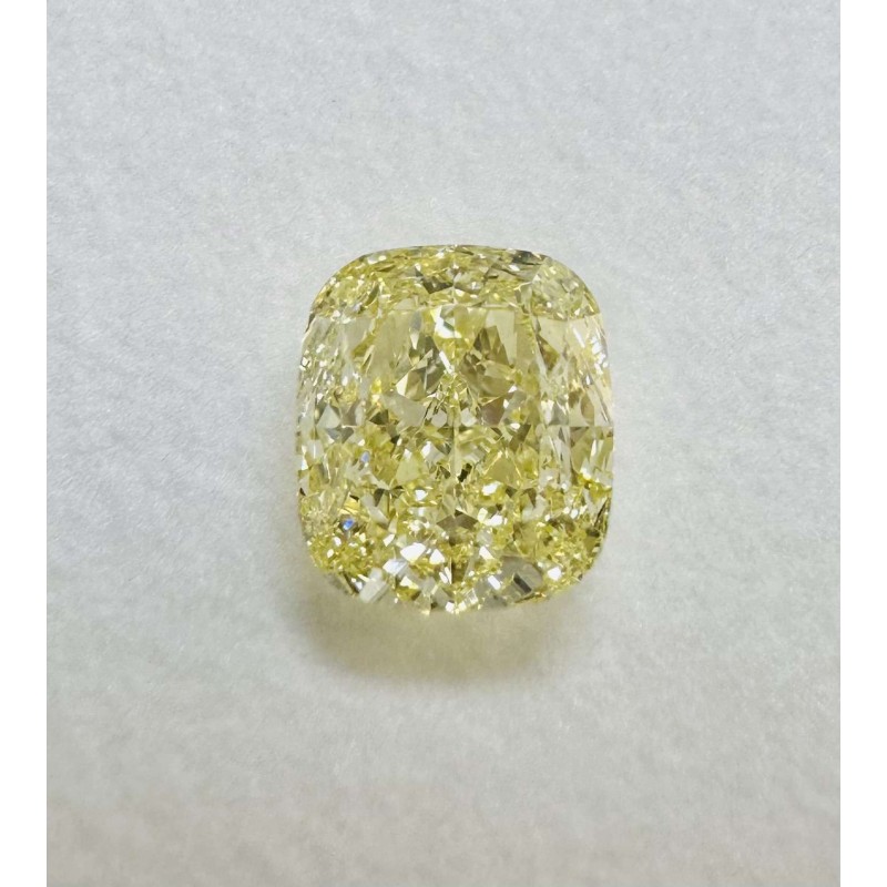 Diament o barwie fantazyjnej szlif poduszkowy modyfikowany, 1.51ct, VS2, Fancy Yellow, GIA 1236016383 Diament o barwie fantazyjnej szlif poduszkowy modyfikowany, 1.51ct, VS2, Fancy Yellow, GIA 1236016383